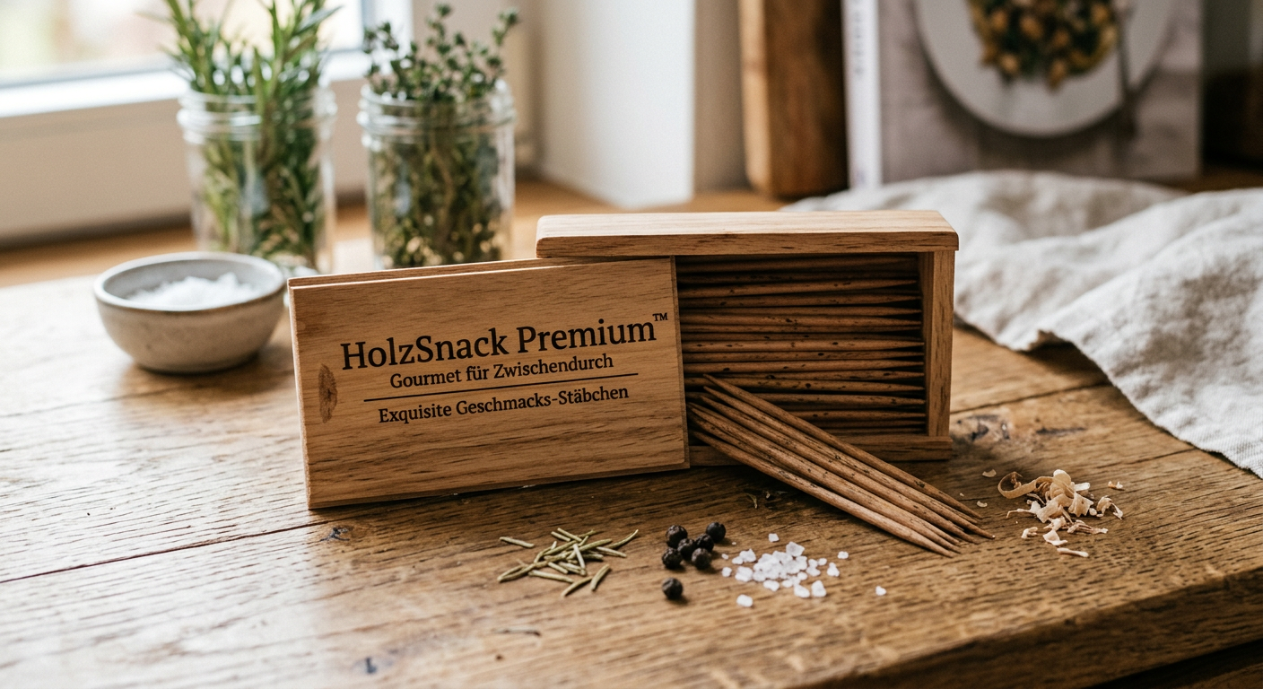 HolzSnack Premium™ – Gourmet für Zwischendurch